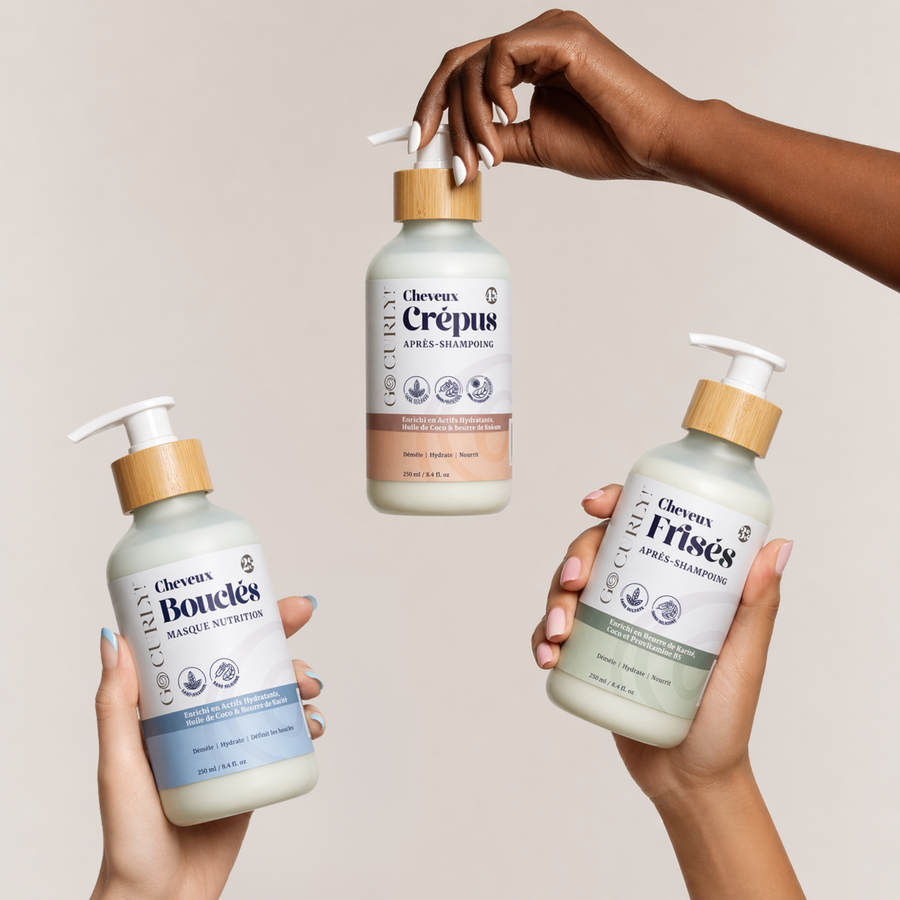 Go Curly product trio