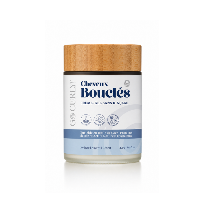 Crème-Gel Sans Rinçage (Cheveux Bouclés)