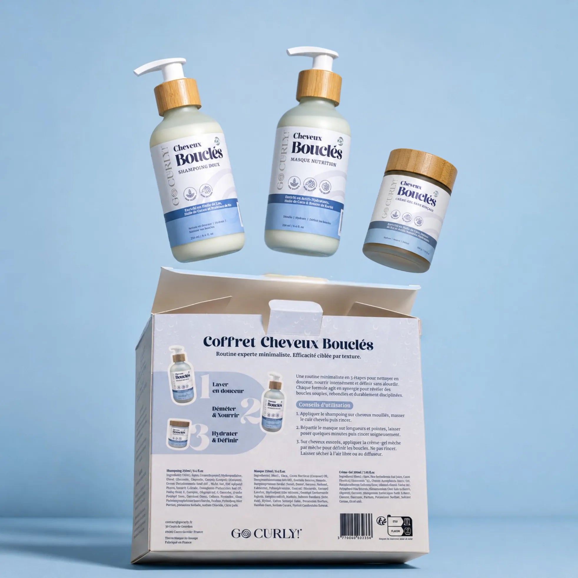 Coffret Routine Cheveux Bouclés