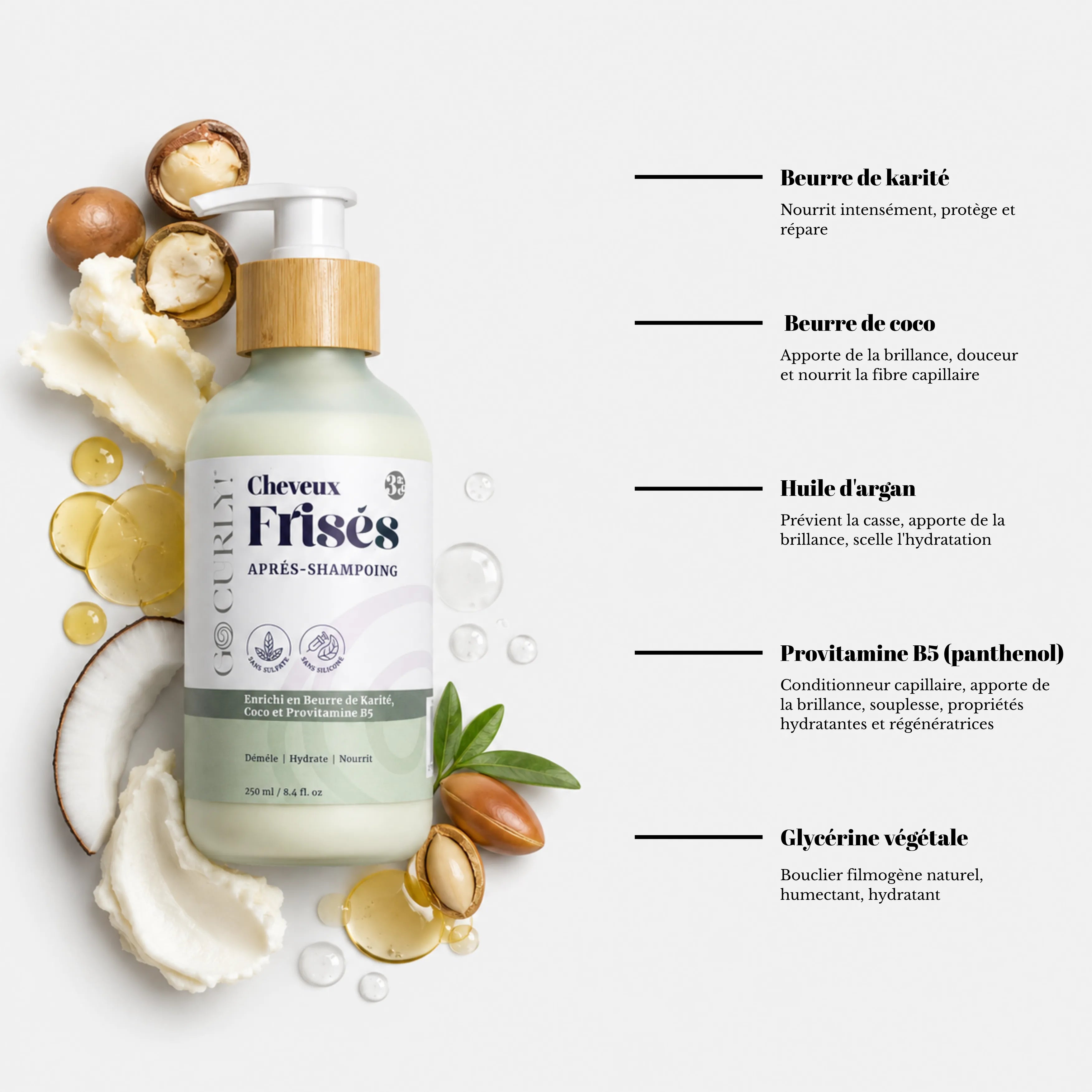 Après-Shampoing (Cheveux Frisés)