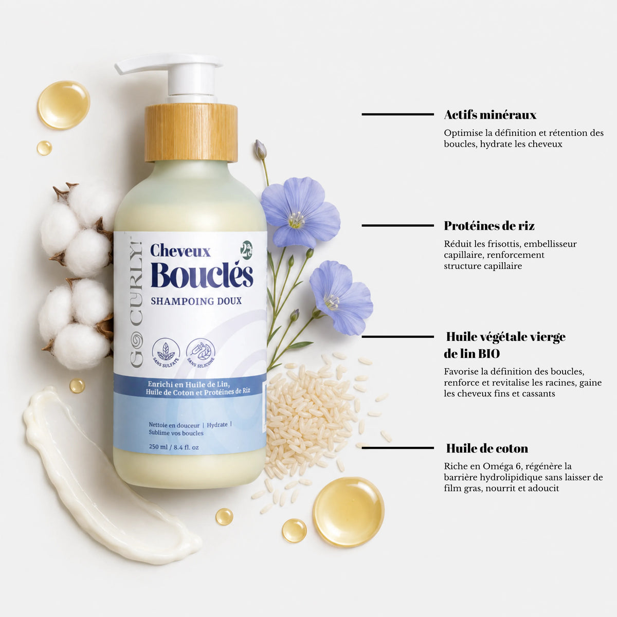 Gentle Shampoo (Curly Hair)