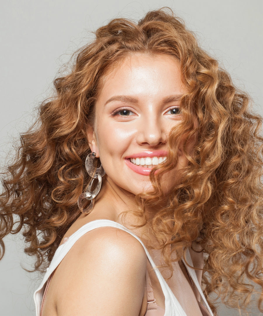 Wavy hair model