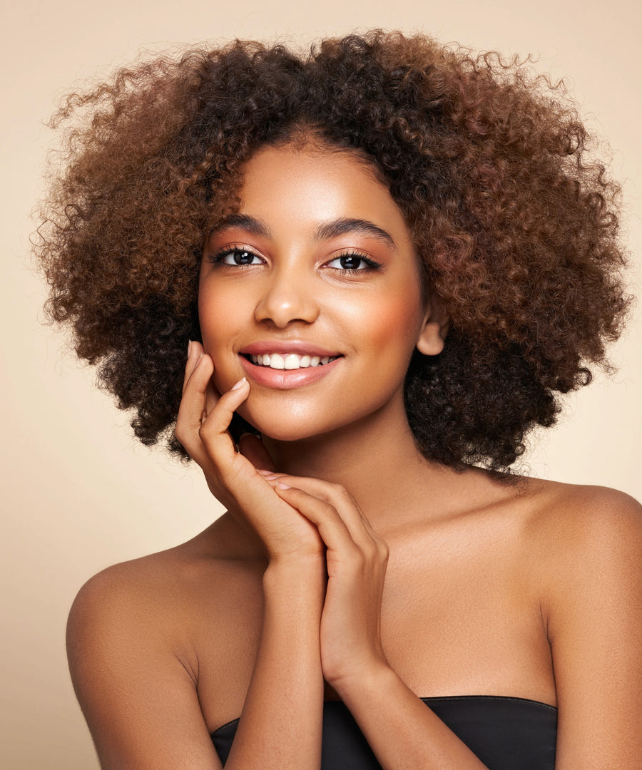 Curly hair model