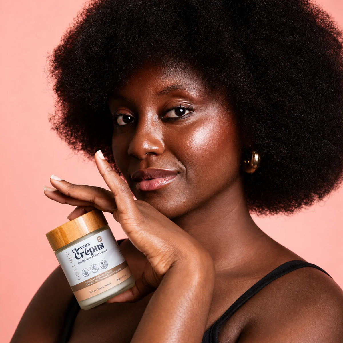 Leave-In Cream-Gel (Kinky Hair)